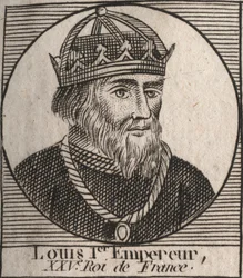 Portrait of Louis I the Pious