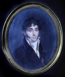 Portrait of Louis Mathieu, Count of Molé (1781 - 1855), medallion