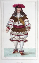Portrait of Louis XIV (1638 - 1715), King of France