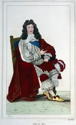 Portrait of Louis XIV (1638 - 1715), King of France