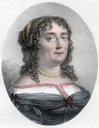 Portrait of Madame de Scudery (1607-1701), French Woman of Letters