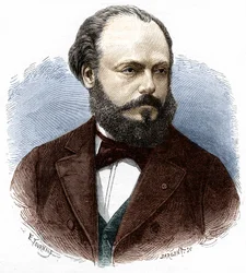 Portrait of Marcel Deprez (1843-1918), French engineer and physicist