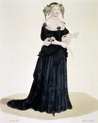 Portrait of Marie de Rabutin-Chantal, Marquise de Sevigne