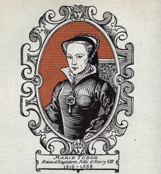 Portrait of Mary Tudor, Queen of England (1516-1558)