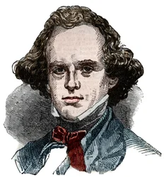 Portrait of Nathaniel Hawthorne (1804-1864), American Writer