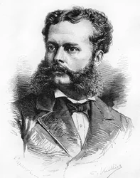 Portrait of Nicolas de Pierola, President of the Republic of Peru (1895-1899)