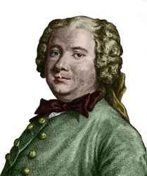 Portrait of Pierre Carlet de Chamblain de Marivaux (1688 - 1763), playwright.