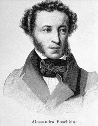 Portrait of Pushkin (1799 - 1837)
