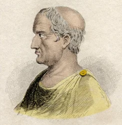 Portrait of Solon, legislator and poet of Athens (ca. 640-ca. 588 BC)