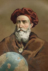 Portrait of Vasco de Gama, Portuguese Navigator (c. 1469-1524)
