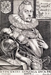 Portrait of Vincent Gonzague, Duke of Mantua