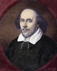 Portrait of William Shakespeare, English Playwright