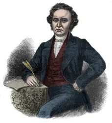 Portrait of William Symington (1764-1831) Scottish pioneer of steam navigation