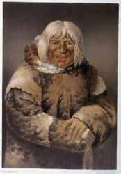 Portrait of an Eskimo - in 