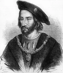 Portrait of the French Admiral Bonnivet and chief of the army of Francis I