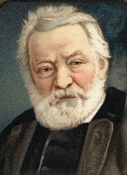 Portrait of the French Writer Victor Hugo (1802 - 1885)