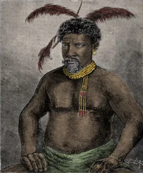 Portrait of the Zulu King Cetshwayo