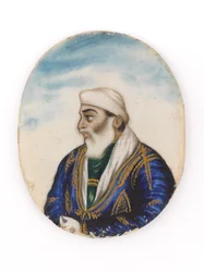 Portrait, probably of Ayodeya Prasad, brother of Dina Nath