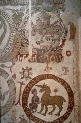 Representation of the Imaginary Indian Fauna Symbolizing the Exploits of Alexander the Great
