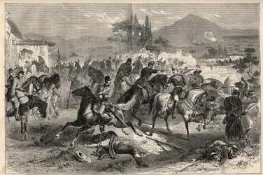Revolution of September 1868 in Spain (Gloriosa): Battle of Alcolea near Cordoba (September 20)