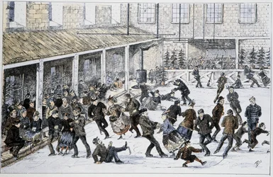 Rink in Halifax, Nova Scotia - in 