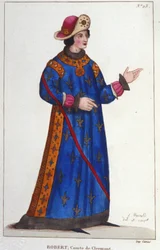 Robert of France, Count of Clermont. Capetian Prince.