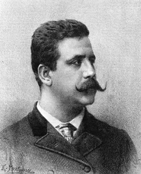 Ruggero Leoncavallo. Italian composer (1858 to 1919).