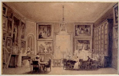 Salon de la Reine de Hollande Hortense de Beauharnais in Augsburg