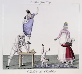 Saltimbanks: Balance of the Candlestick - in 