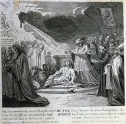 Satirical vignette against Jansenism