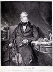 Sir John Walter Scott 1771/1832, English writer and poet