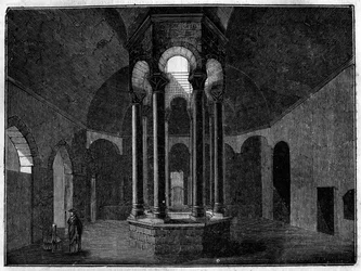 The Arab Baths of Girona in Spain