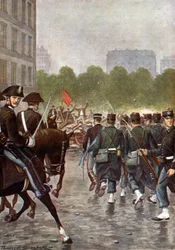 The Bava Beccaris Massacre, Repression of Riots in Milan, May 1898