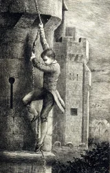 The Carthusian Parma of Stendhal (19th Century Engraving)
