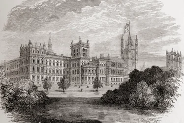 The Foreign Office seen from St. James