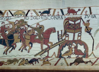 The Armies of William the Conqueror Went to Fight the Duke of Brittany (detail)