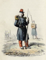 The light infantry of the French army during the expedition of Algiers in 1830, In 