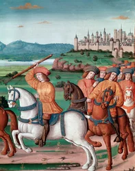 The Madness of Charles VI (1368 - 1422) from 