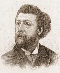 Portrait of Edouard Pailleron, French Poet and Playwright