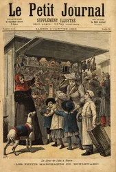 The Merchants and Their Boulevard Displays on New Year