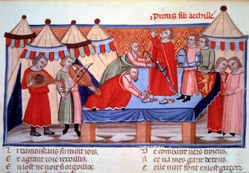 The Softening of Pyrrhus, Son of Achilles