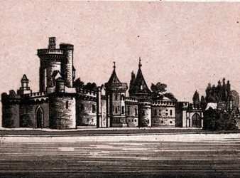 Vienna, Austria: view of the castle of Laxenburg in 