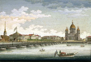 View from the River Neva over St. Isaac