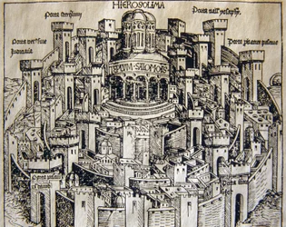 View of Jerusalem in the Middle Ages