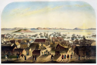 View of San Francisco. sd. ca. 1860