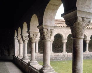 View of the cloister (12th century)
