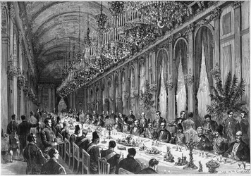 Visit of the Shah of Persia in France