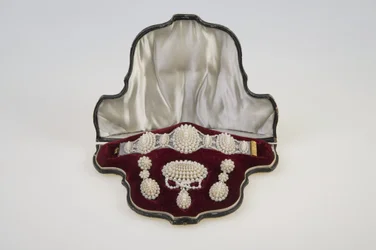 Wedding Bracelet, Brooch, and Earring Set