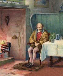 William Shakespeare (1564-1616), English playwright.