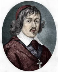 Portrait of Cardinal de Retz (Jean Francois Paul de Gondi) (1614-1679), Coadjutor of the Archbishop of Paris, French writer and politician